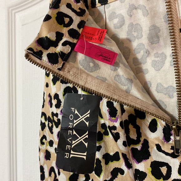 Leopard forever 21 pencil skirt - Picture 7 of 8